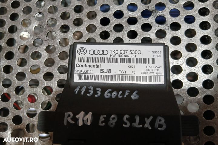 Modul CAN 1K0907530Q 1K0907530Q Volkswagen VW Golf 6 [2008 - 2015] Ha - 3