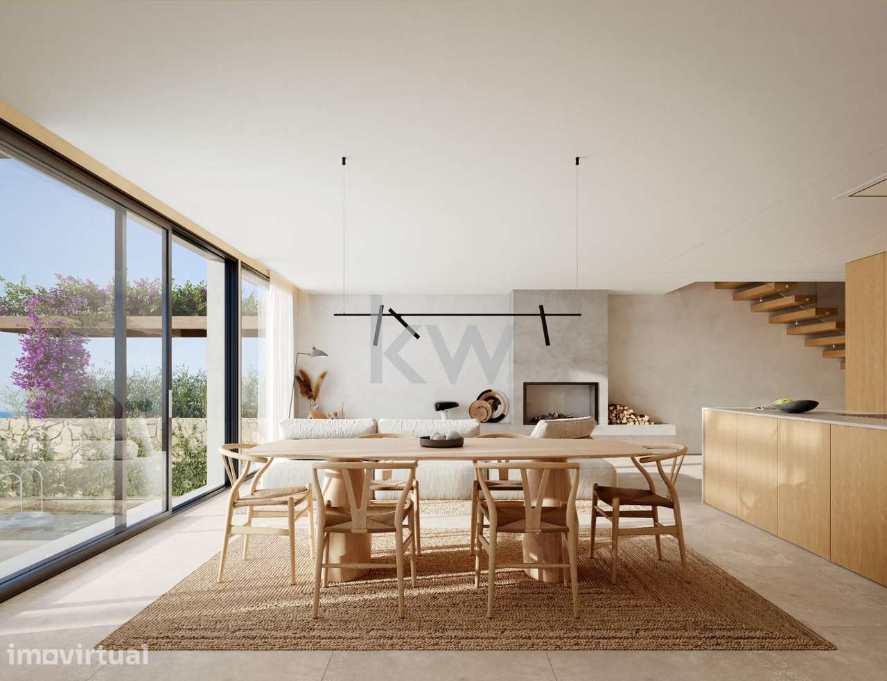 Moradia T4 de luxo com garagem e piscina vista mar - Santa Cruz, Torre - Grande imagem: 2/20