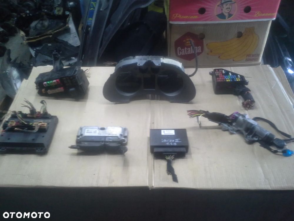 Seat Ibiza 6L FL 1.4 14V BXW zestaw startowy komputer Maneti Marelli 03C906024AM bsi bsm stacyjka immo licznik EU - 1