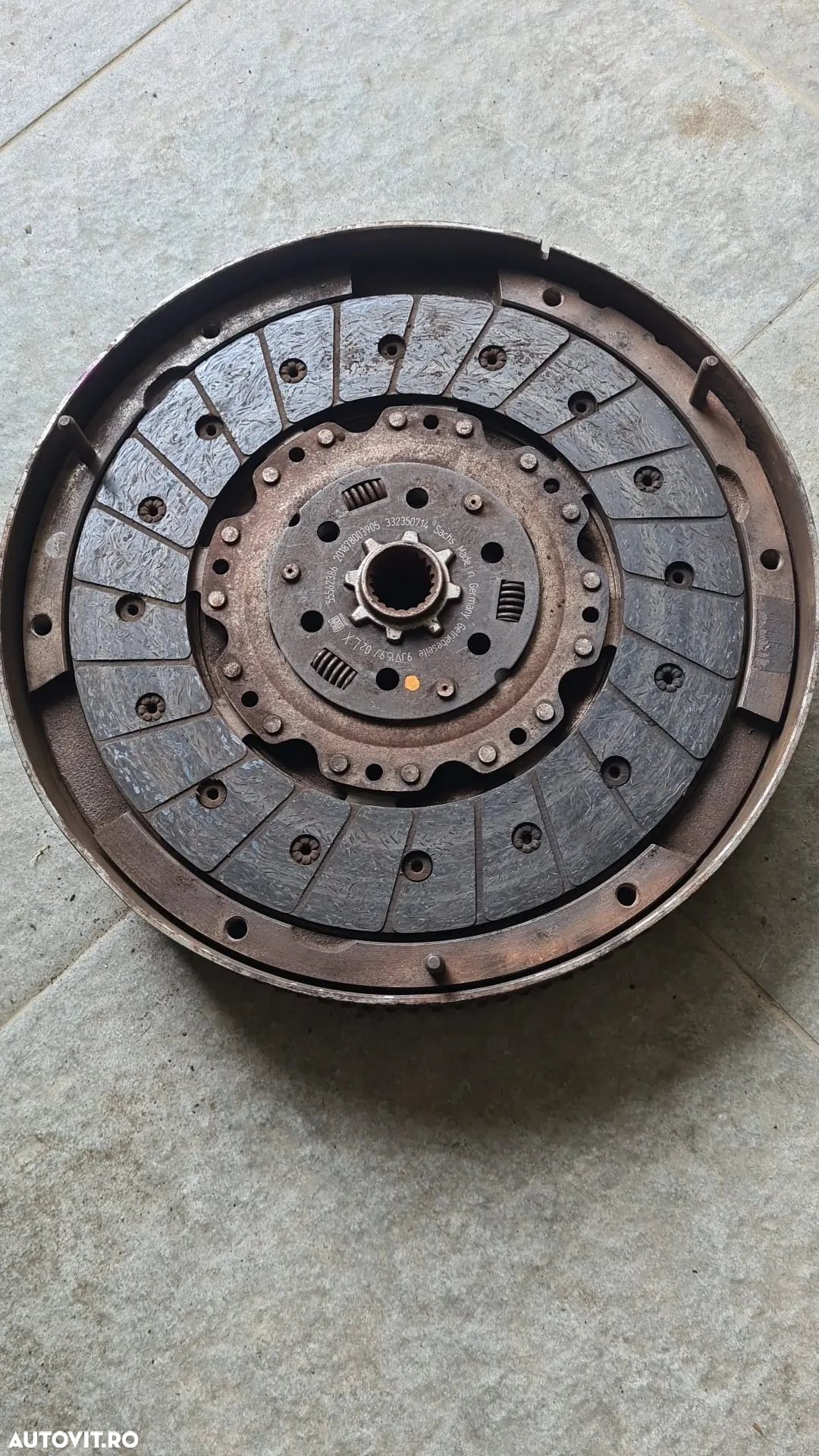Kit ambreaj volanta cu masa dubla Peugeot 307 motor 2.0 hdi,136 cp,an 2002-2007 - 2