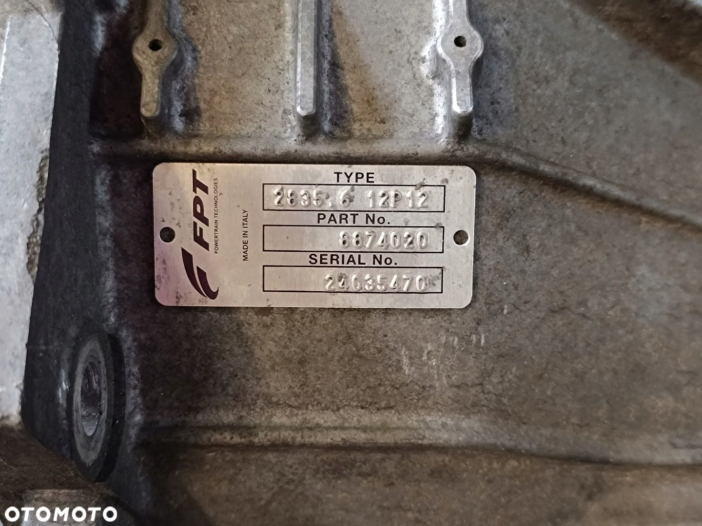 Skrzynia 6 Biegów 2835.6 Iveco Daily 2.3 Euro 5 i 6 - 2
