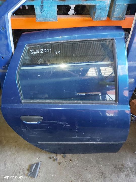 Porta Tras Direita Fiat Punto 2001 - 1