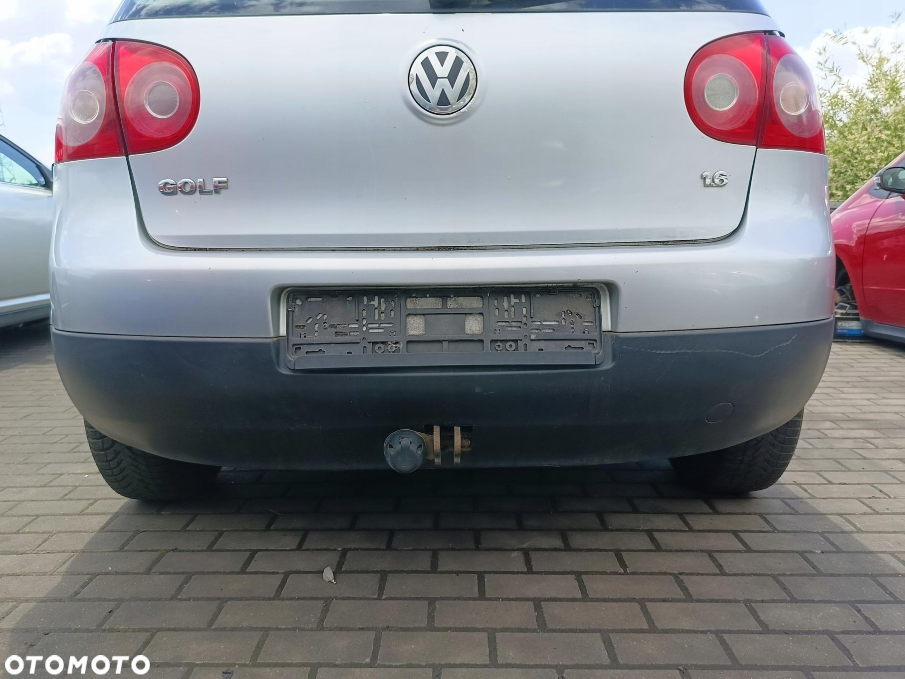 VW Golf V 5 03-09 KLAPA TYLNA TYL BAGAŻNIKA kod lakieru LA7W - 4