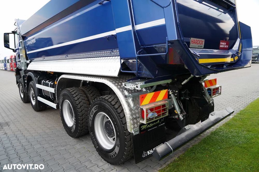 MAN TGS 41.480 / 8X6 / BASCULATOR / AUTOMAT / NOU-NOUȚ / ECHIPAMENTE FOARTE BOGATE / - 20