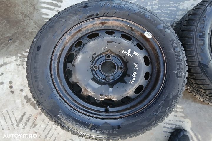 Janta tabla cu anvelopa 16 215/55 R16 7JX16H2 ET32 215/55 R16 7JX16H2 - 3