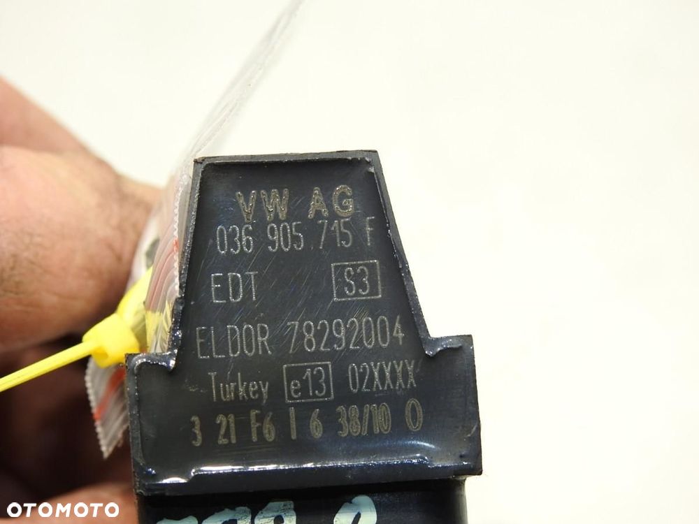 CEWKA CEWKI ZAPŁONOWA SKODA FABIA II 1.2 12V 036905715F - 6