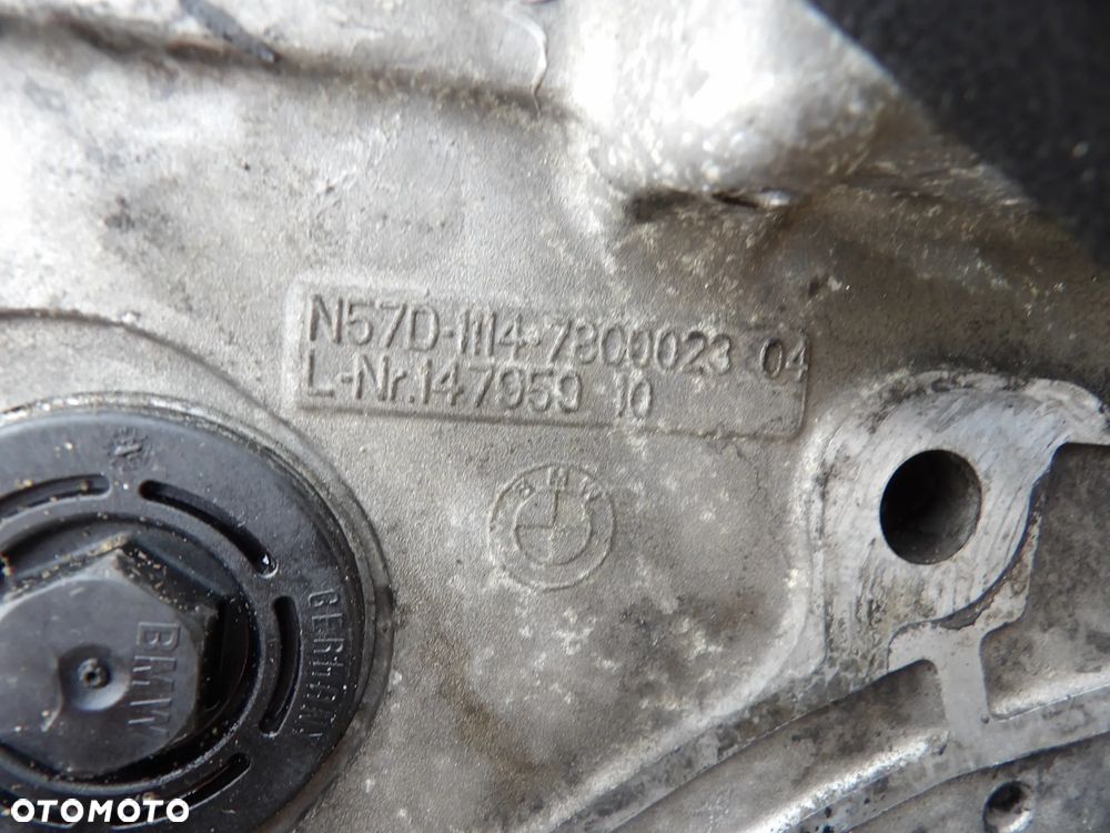 BMW - F10,F30,F01,E70,E90 - KOMLETNY SILNIK - N57 D30A - 245KM - PRZEBIEG 150 TYS - DEMONTAŻ - 5