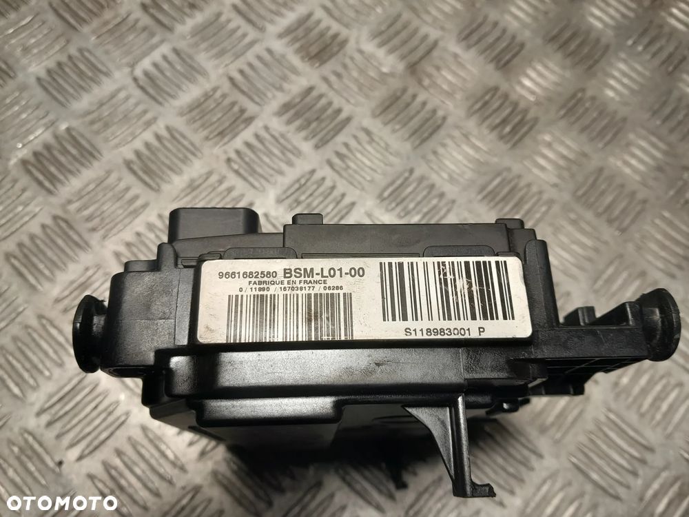 PEUGEOT 407 MODUŁ SKRZYNKA BSM 9661682580 - 5