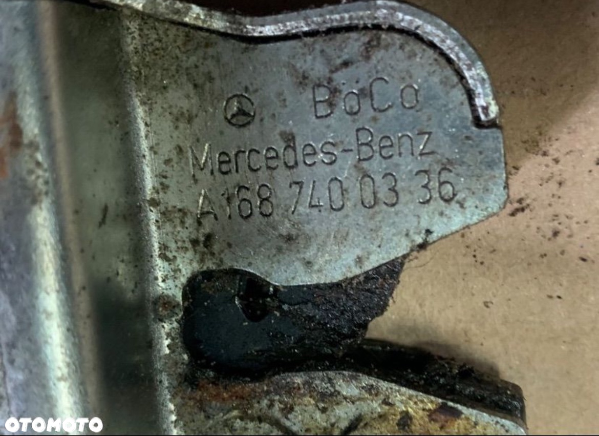 A1687400336 zamek klapy bagażnika mercedes a klasa w168 lift - 3