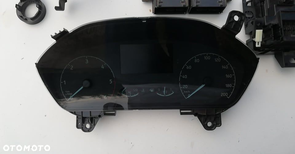 Zestaw startowy licznik komputer bsm abs stacyjka wkład CUSTOM 2,0 TDCI 2021 2022 - 1