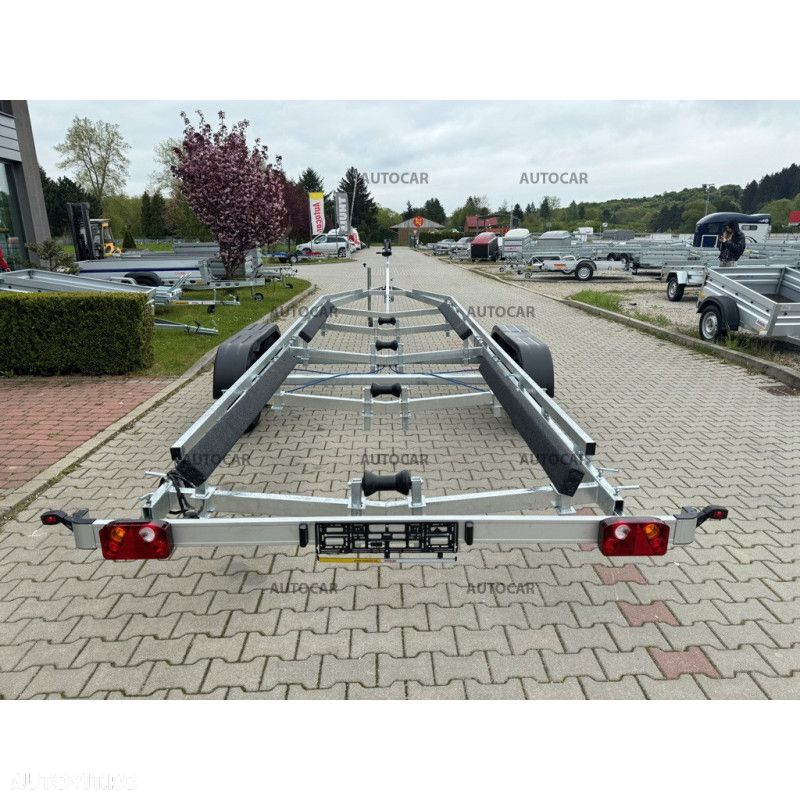 Autocar Remorca pentru transport  barci cu doua axe si frana P3500-8,5 eco - 3