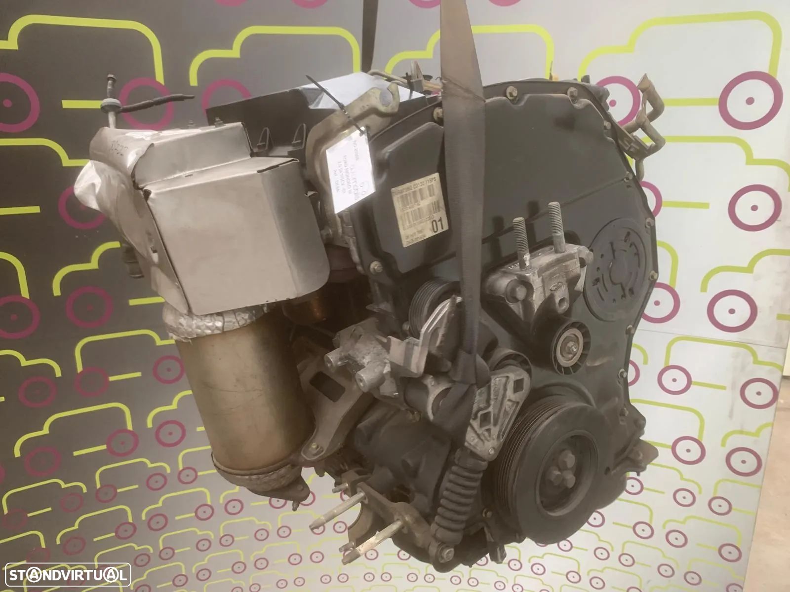 Motor FORD MONDEO III (B5Y) 2.0 16V TDDi / TDCi 115cv Ref - D6BA NO-20368 - 1