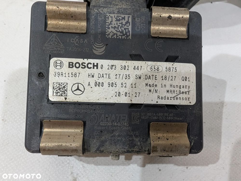MERCEDES W205 GLE RADAR SENSOR DISTRONIC A0009055211 - 5