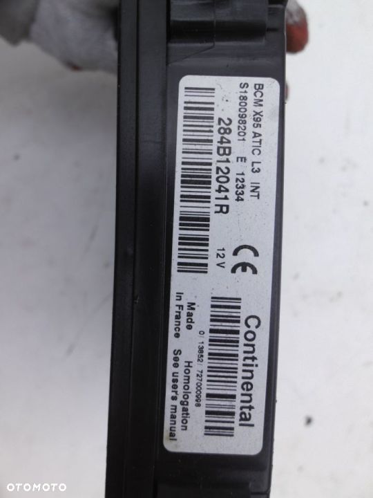 MODUŁ BCM 284B12041R KOMFORTU MEGANE III LIFT COUPE - 4