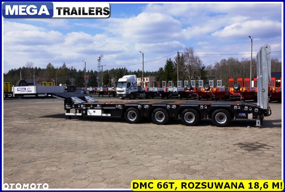 Inny Niska podłoga DMC 66,0 TON, ROZCIĄGANA 18,60 M - pod KONTENERY !!! - 10