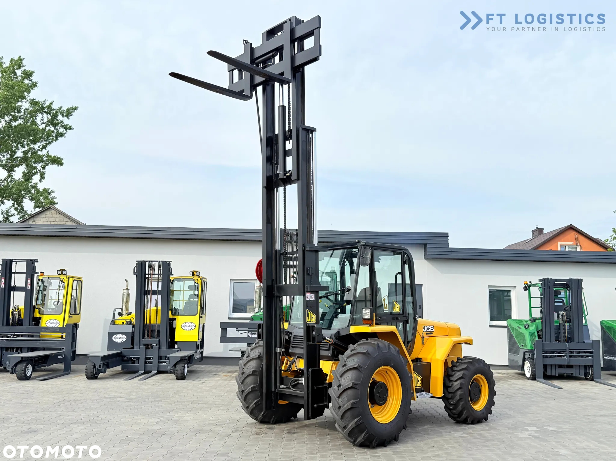 JCB 940 / DIESEL / TRIPLEX 4500MM / POZYCJONER / PRZESÓW WIDEŁ / 4T / NOWE OPONY / JAK NOWY - 28