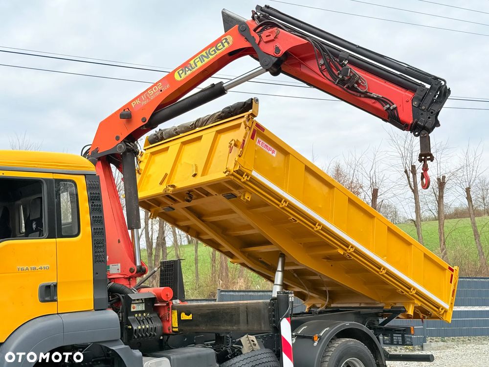 MAN * MAN TGA 18-410 * KIPER WYWROTKA * 4x4 * HDS Palfinger PK16500* Sprowadzony* Bardzo Dobry Stan * - 22