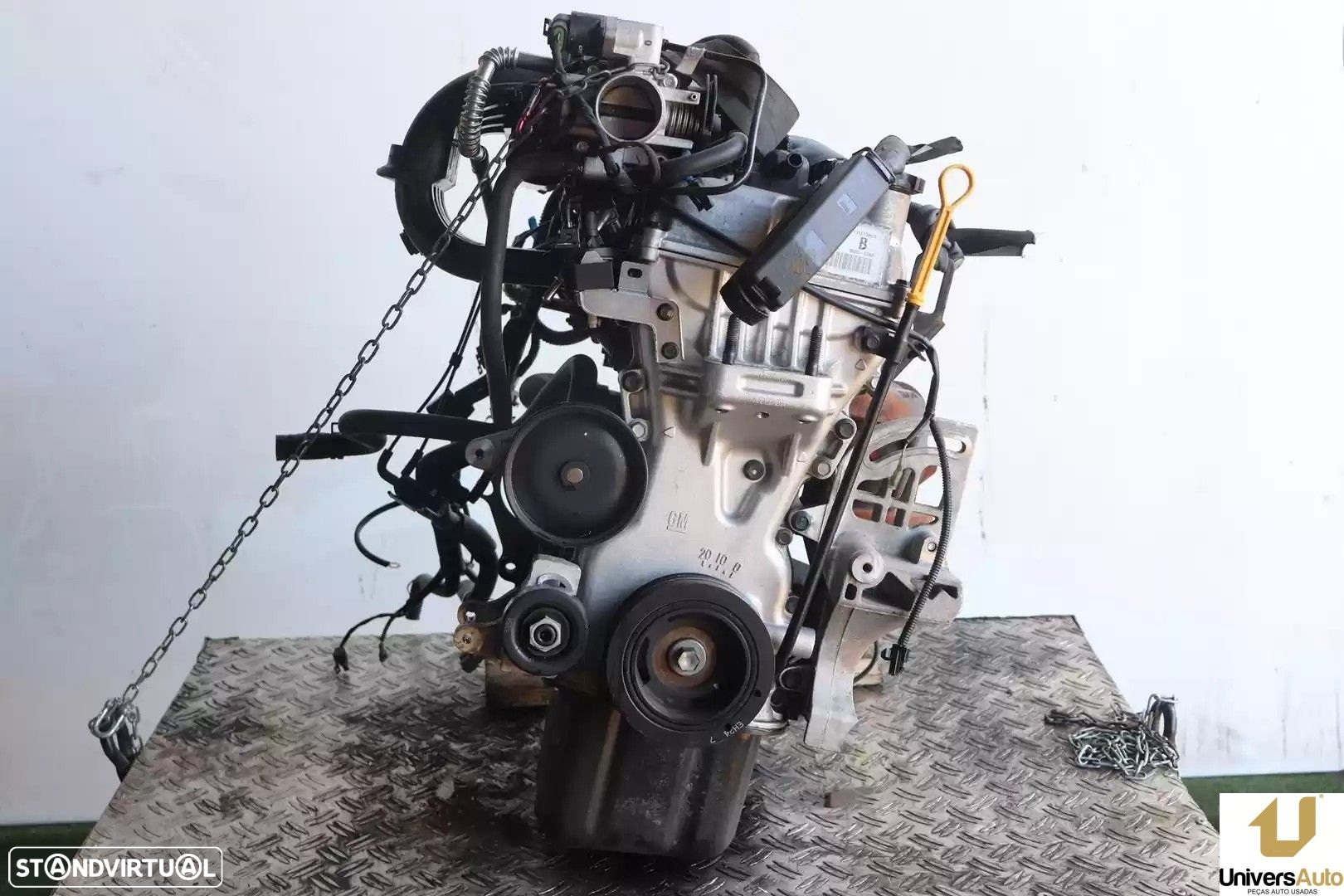 MOTOR COMPLETO CHEVROLET AVEO / KALOS SEDÁN 2008 -B12D1 - 3