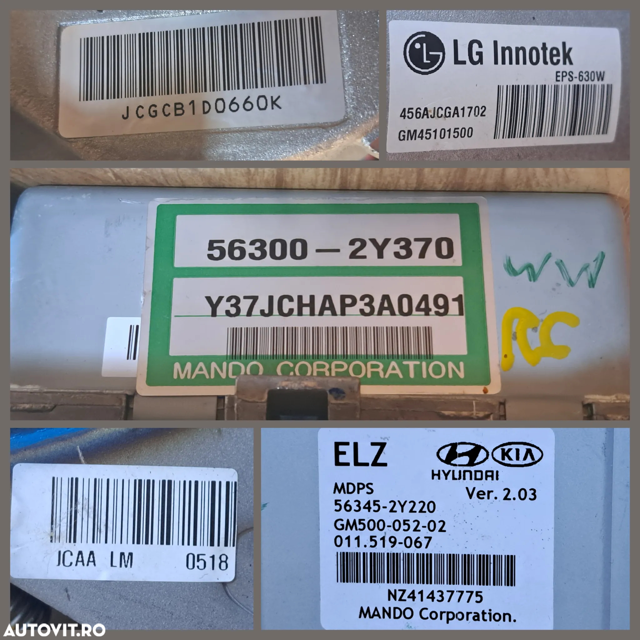 Motoras ax coloana de directie electrica coloana volan Hyundai ix35 - 7