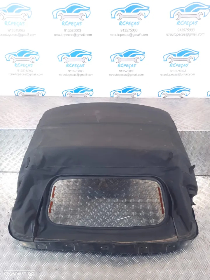 .CAPOTA LONA MANUAL MAZDA MX5 MX-5 MX 5 II 2 MK2.5 MIATA NB VIDRO AQUECIDO - 3