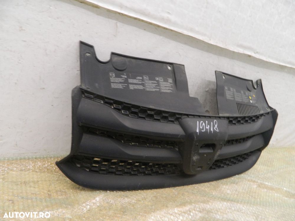 Grila radiator, Dacia Logan/Sandero 2, 2012, 2013, 2014, 2015, 2016, 62310397R. - 5