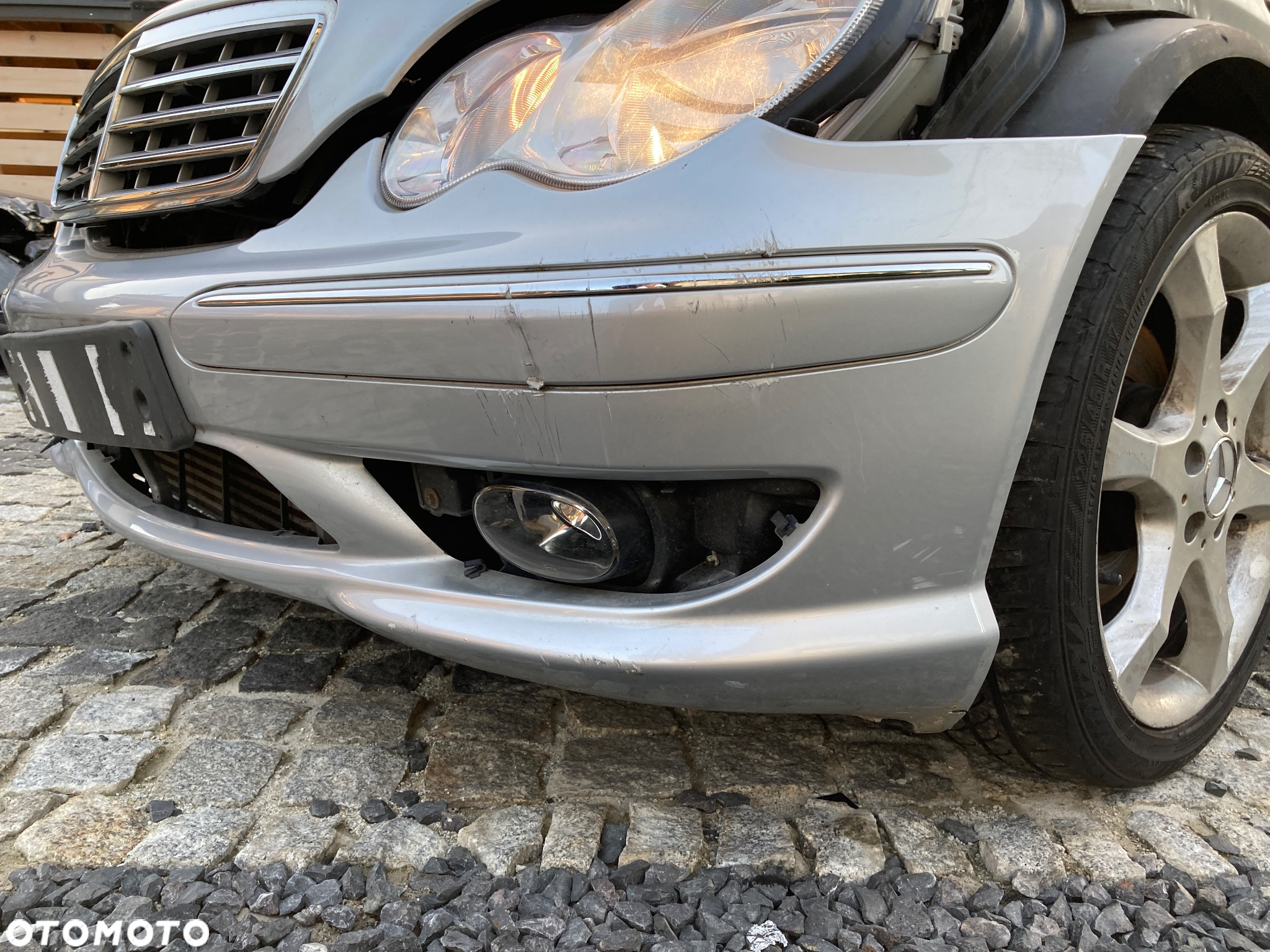 Zderzaki listwy progowe Mercedes C klasa W203 AMG komplet - 3
