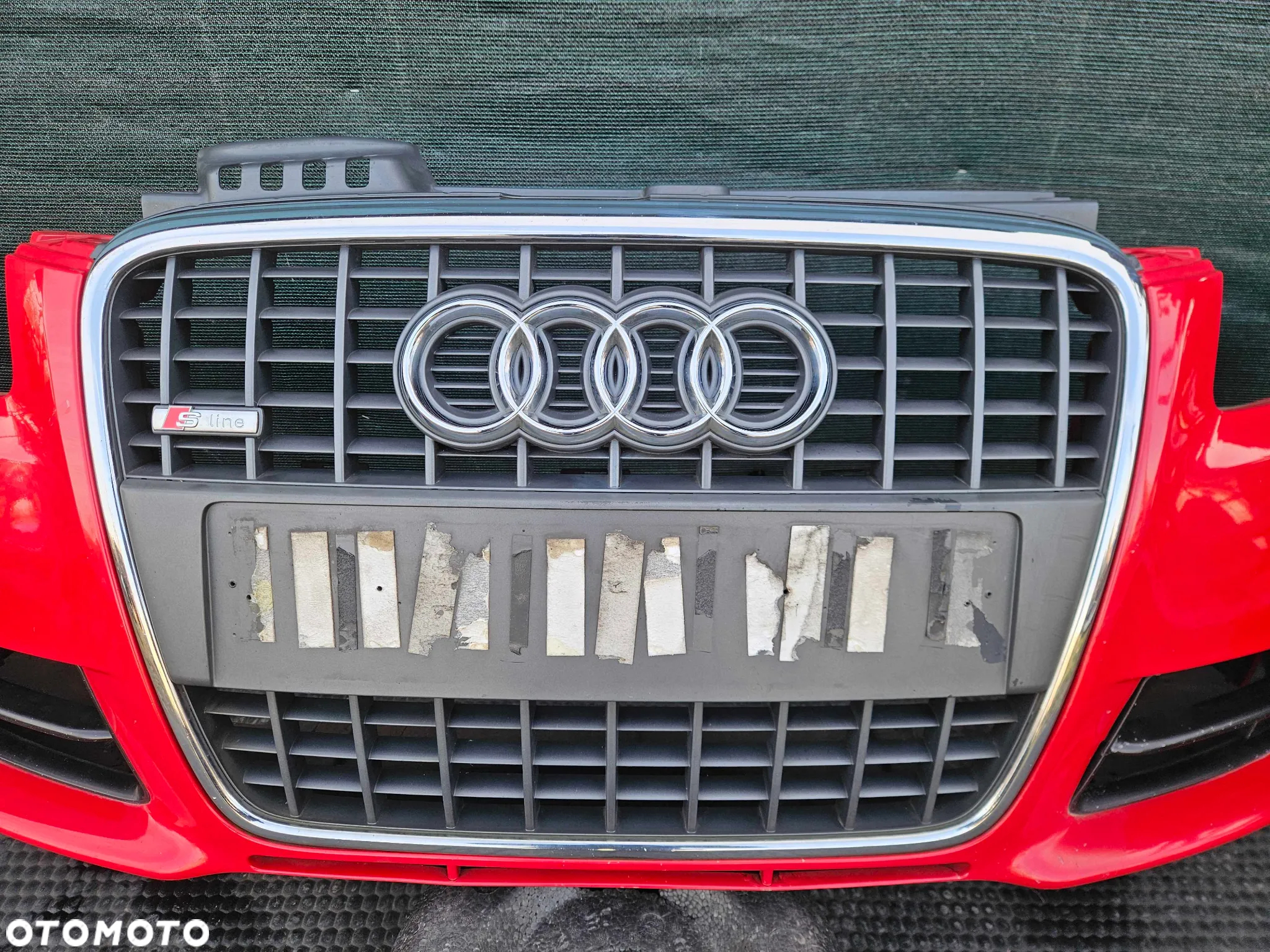 Zderzak Przod Przedni S-Line Kratki Halogeny Gril Atrapa AUDI A4 B7 Kombi Sedan - 2