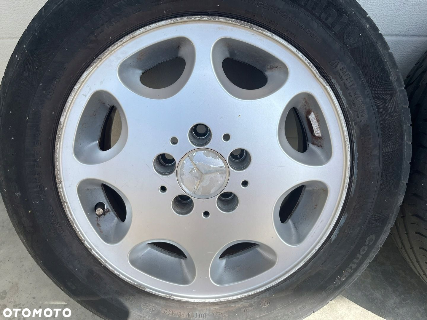 FELGI ALUMINIOWE ALUFELGI 15 MERCEDES W124 ET36 7Jx15 5X112 - 2
