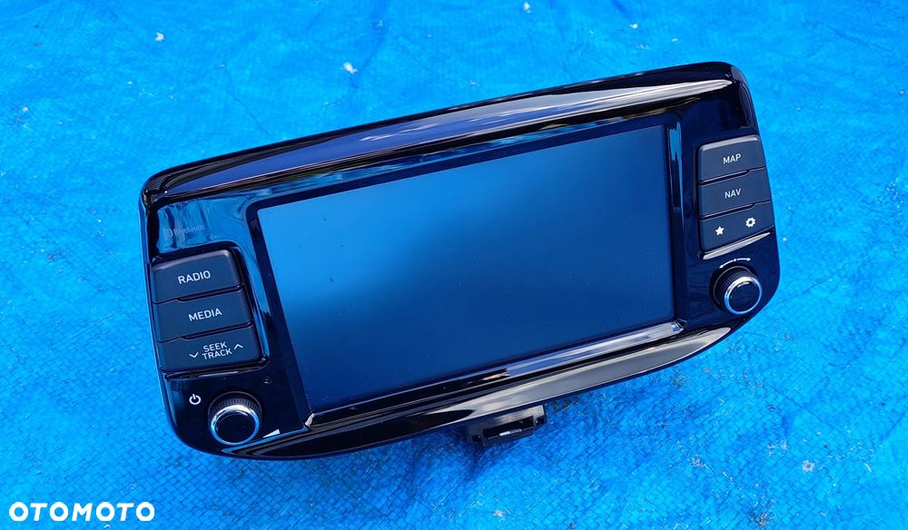 HYUNDAI I30 III 3 Radio LCD Monitor Duży Ekran Nawigacja Wyświetlacz Bluetooth - 1