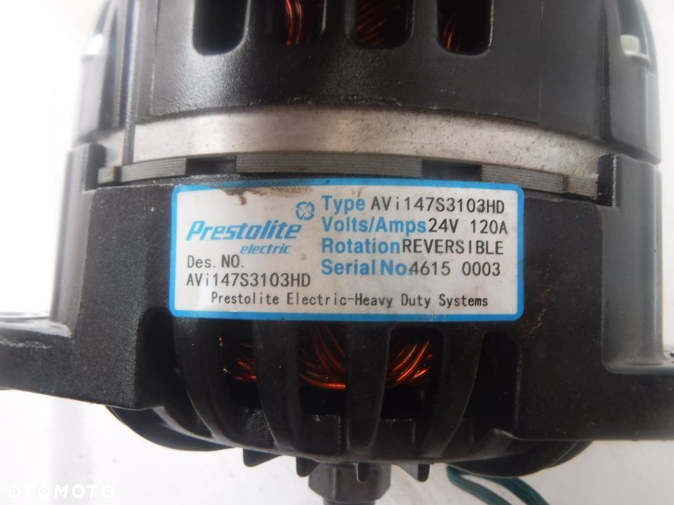 Alternator 120A 24V CA1693IR BOVA DAF SOLARIS - 7