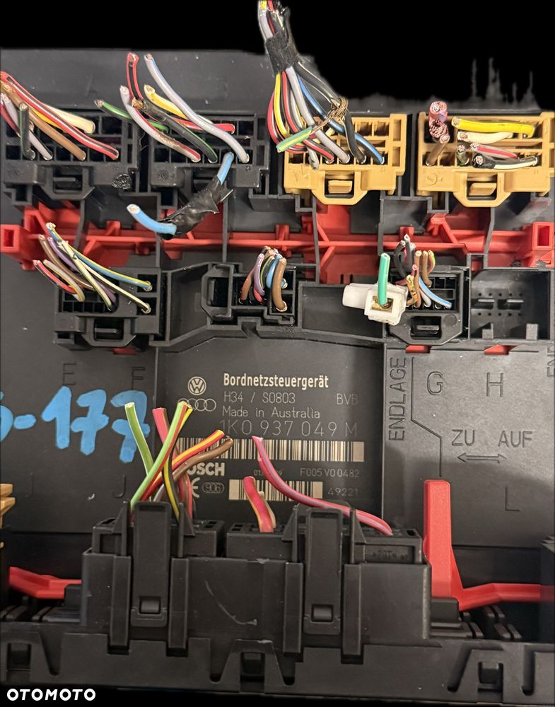 Sterownik MODUŁ KOMFORTU VOLKSWAGEN VW 1k0937049M - 2