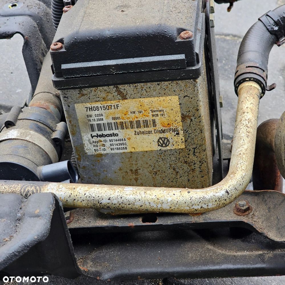 VW T5 ogrzewanie postojowe dogrzewacz WEBASTO 7H0815071F - 4