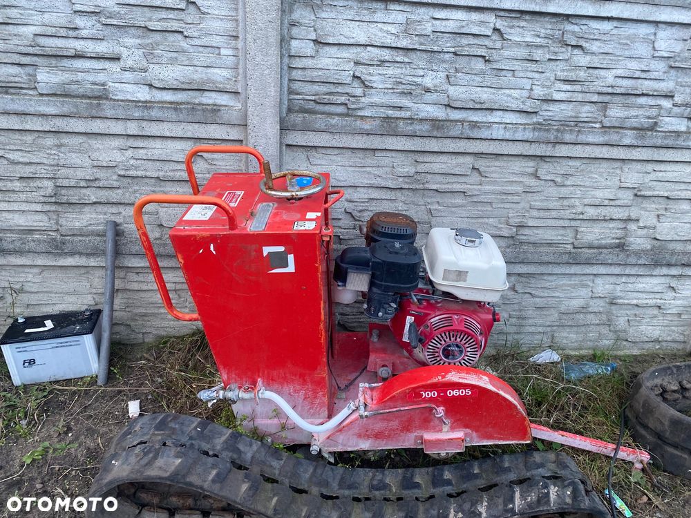 Przecinarka na wózku  przecinarka spalinowa NORTON 500 mm - 3