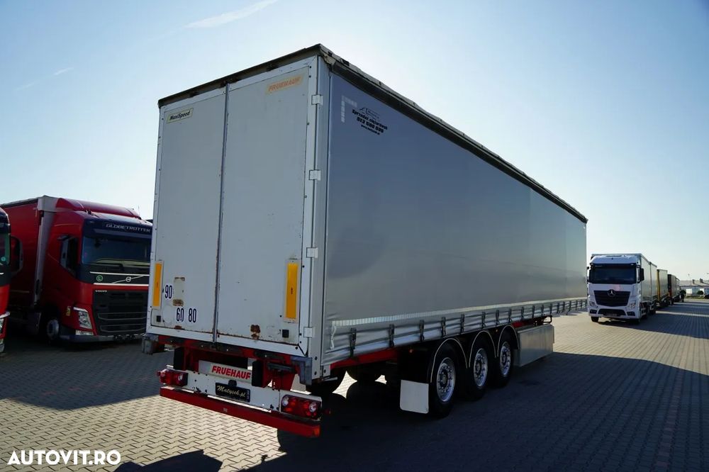 Fruehauf CORTINĂ / STANDARD / CONTAINER PENTRU PALEȚI / PODEA PUTERNICĂ / SAF - 6