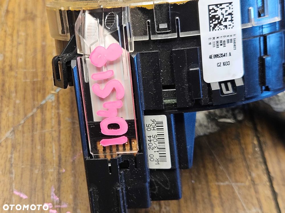 Tasma 4E0953541A Zwijak Kierownicy Czujnik Skretu Airbag Audi A4 B7 A6 C6 Seat Exeo. - 8