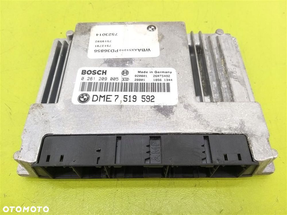 Komputer sterownik silnika BMW E46 1998-2007 2,0 B 0261209005 ORYGINAŁ - 2