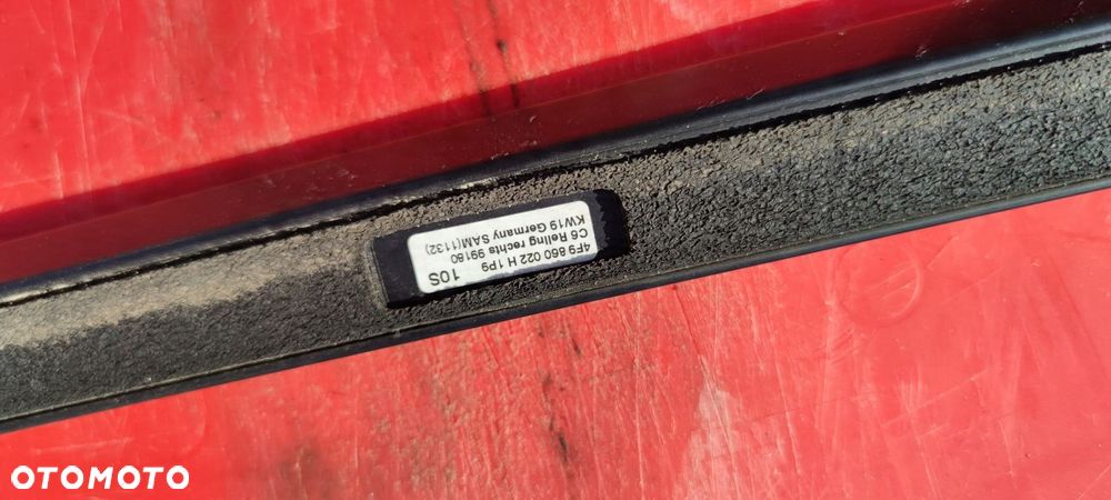 RELING DACHOWY CZARNY MAT KOMPLET AUDI A6 C6 1P9 - 4