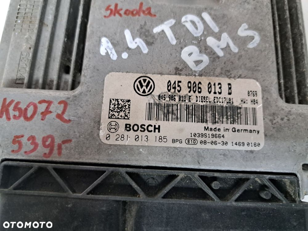 VW SKODA 1.4 BMS KOMPUTER  STEROWNIK  SILNIKA 045906013B - 2