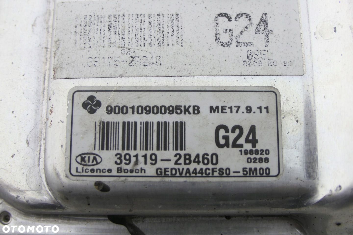 Sterownik Silnika ECU KIA CEED I 1.4 Benzyna 39119-2B460 - 4