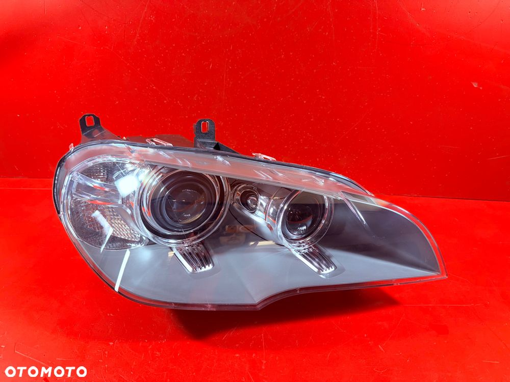 LAMPA PRAWA BMW X5 E70 LIFT DYNAMIC BI XENON SKRĘTNA IDEALNA - 1