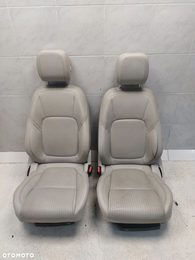 JAGUAR XF X260 FOTELE LEWA PRAWA PRZÓD PRZEDNIE KANAPA TYŁ TYLNA PODGRZEWANE ELEKTRYCZNE WENTYLOWANE BOCZKI DRZWI KOMPLET ORYGINAŁ - 17