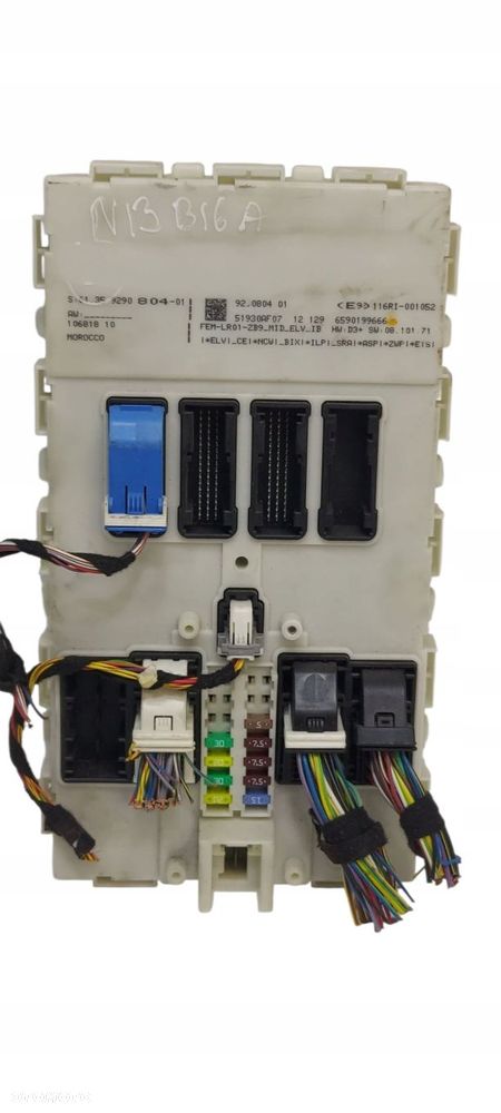 Bmw F20 F30 F32 F36 Moduł Komfortu Sterownik Fem 9290804 - 3