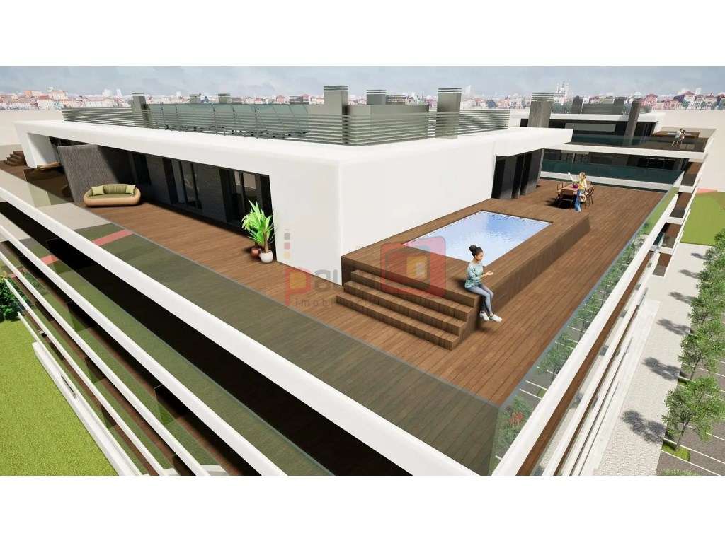APARTAMENTOS PINUS URBAN GARDEN II - T3 + 2 PENTHOUSE - Grande imagem: 2/12