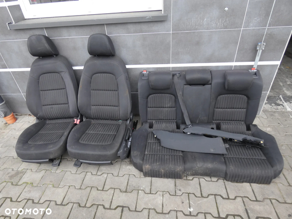 AUDI A4 B8 SEDAN FOTELE PRZÓD KANAPA TYŁ MATERIAŁOWE POMPOWANE KOMPLET GORLICE