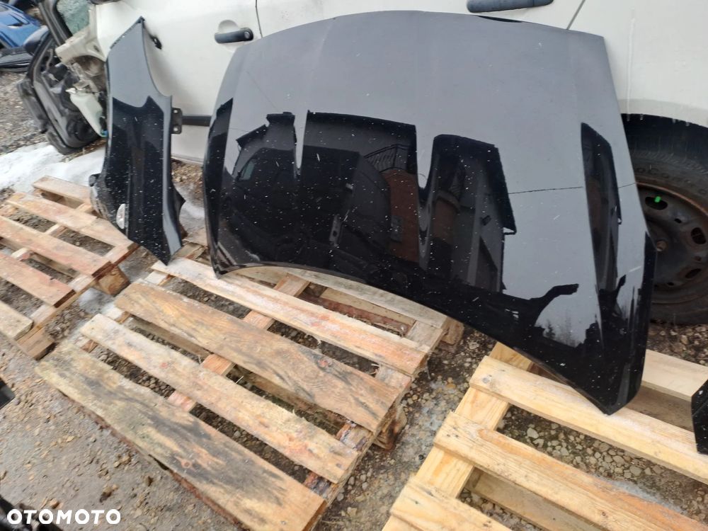 Hyundai I20 maska błotniki zderzak przód drzwi kompletne kod lakieru FR czarne - 7