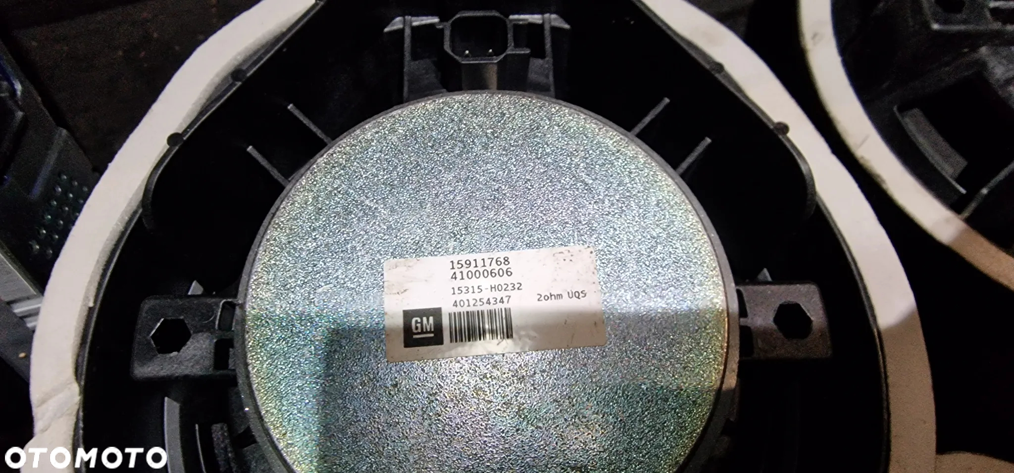 Głośniki Wzmacniacz subwoofer INFINITY Komplet OPEL ASTRA IV GTC - 13