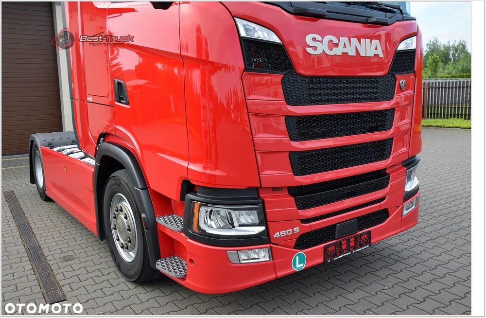 Scania S450 / FULL LED / KLIMA POST. / RETARDER / ZBIORNIKI  1400 L /  DUŻE ZEGARY - 14