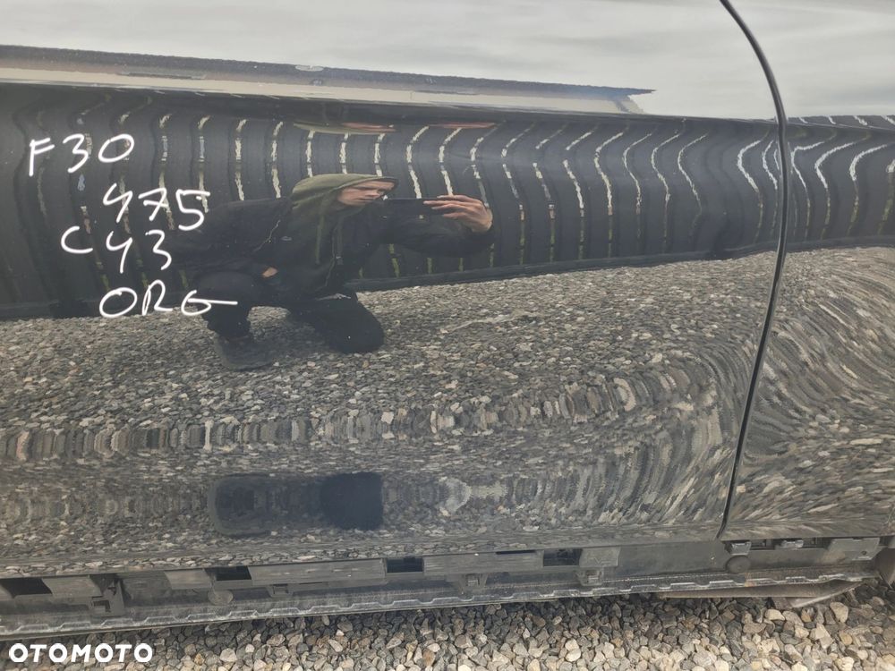 DRZWI PRAWY PRZÓD PRZEDNIE BMW F30 F31 475 BLACK SAPPHIRE ORG LAKIER - 5