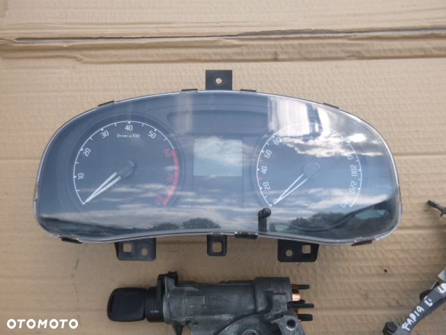 ZESTAW STARTOWY KOMPUTER STACYJKA IMMOBILIZER LICZNIK SKODA FABIA II 1.2 07- - 11