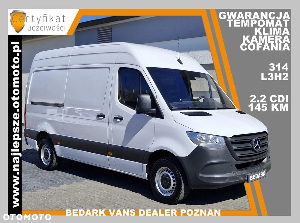 Mercedes-Benz SPRINTER 314, L3H2, tempomat, kamera cofania, klima - 1